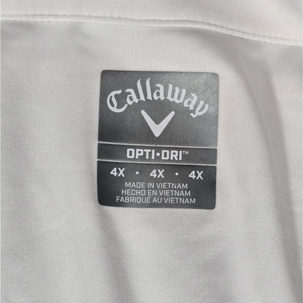 Callaway Opti Dri Golf Polo lot of 2 sz 4XL and 4XLT - Picture 9 of 10